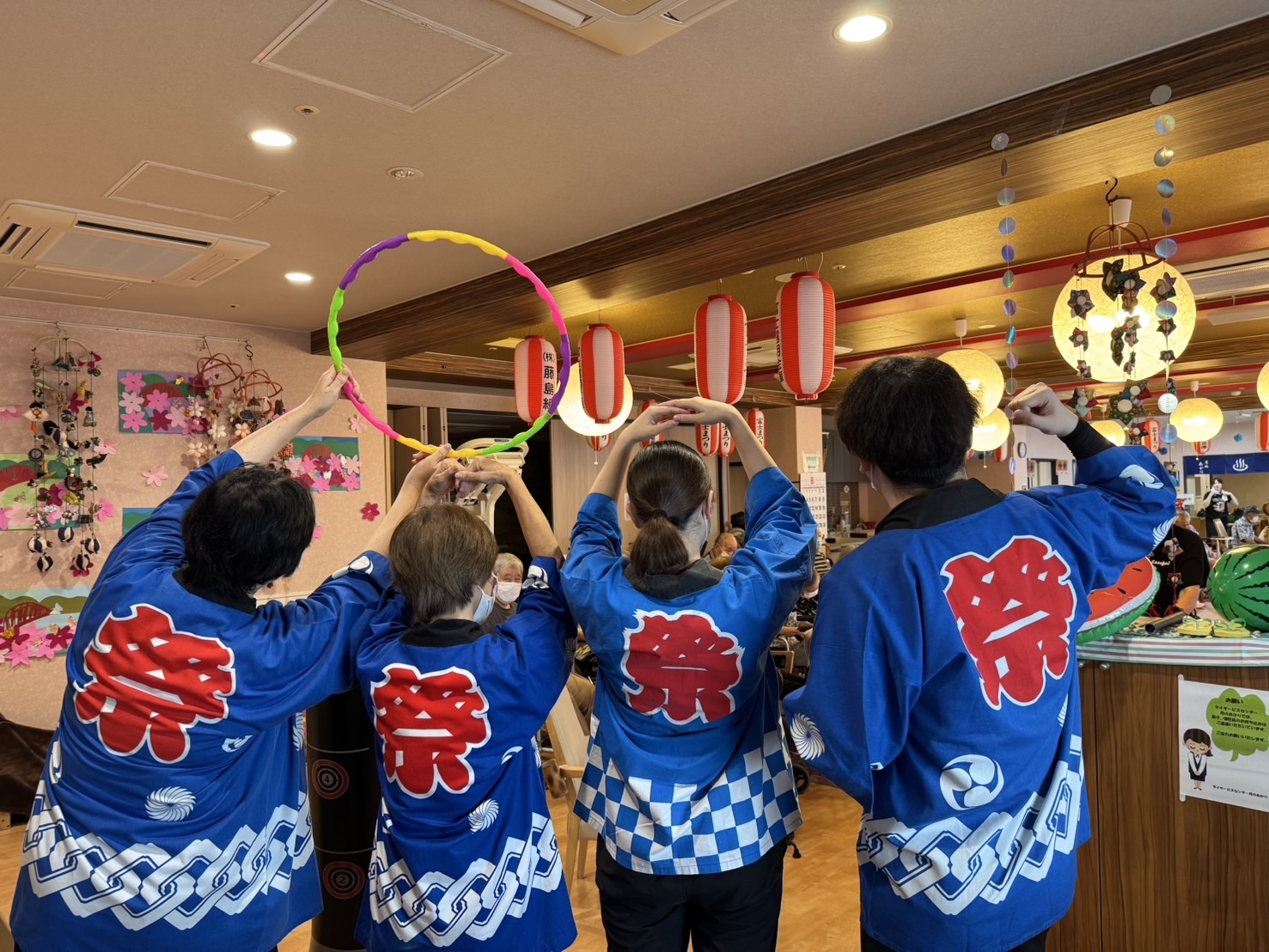 『祭りだ‼祭りだ～‼』